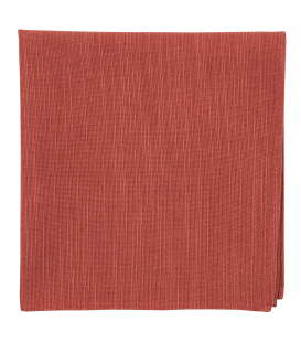 Rusty orange pocket square