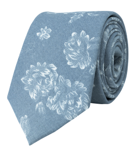 Blue Robin necktie