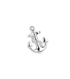 Anchor lapel pin brooch