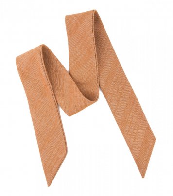 Oranžová dámska mašľa Coral