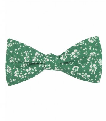 Green Clara bow tie