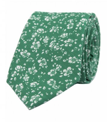 Green Clara necktie
