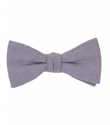 Solid Mauve self-tie bow tie