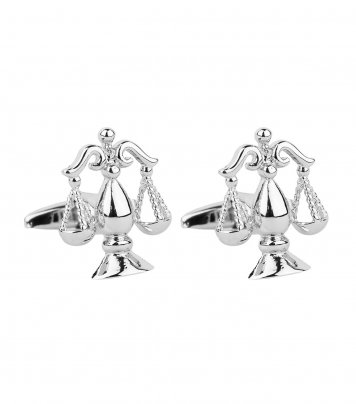 Scales of justice cufflinks