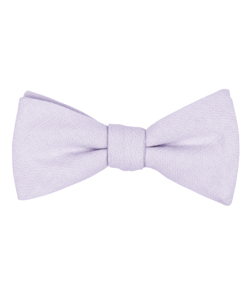 Solid Lila bow tie