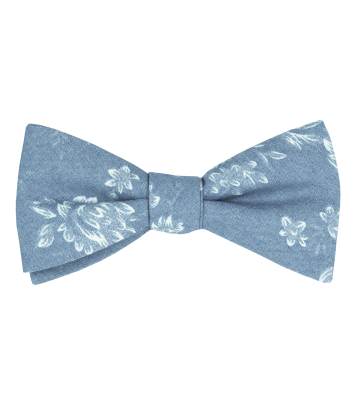 Blue Robin self-tie bow tie