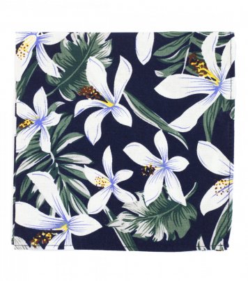 Navy Sea Breeze pocket square