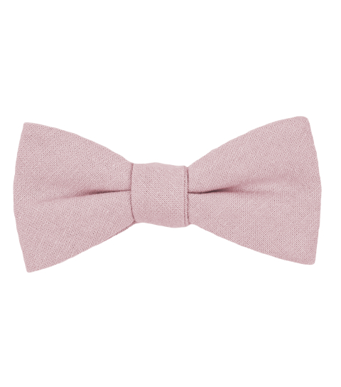 Blush Pink bow tie 