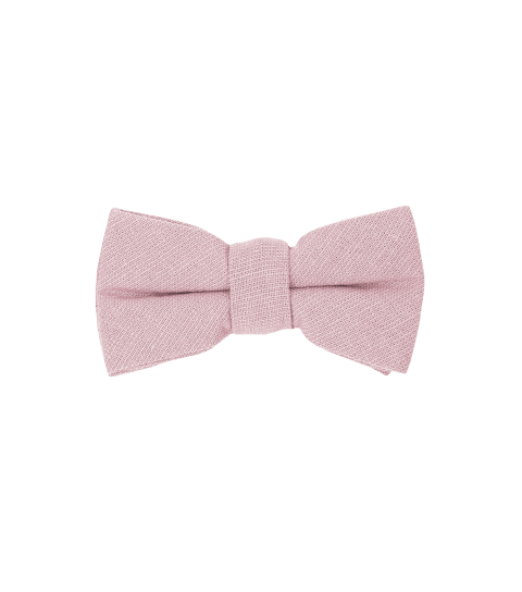 Blush Pink kids bow tie 