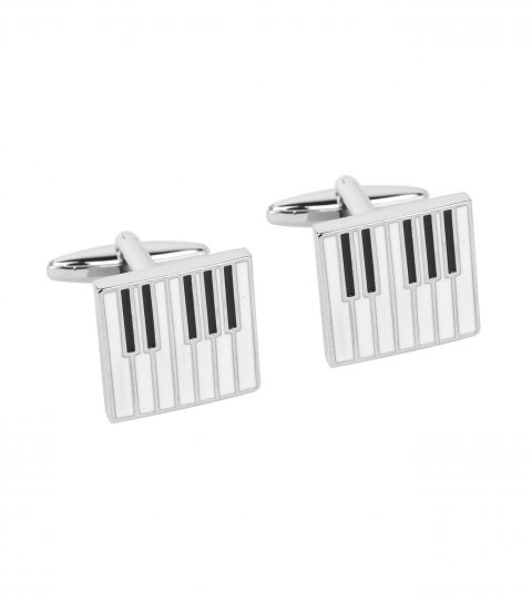 Piano cufflinks 