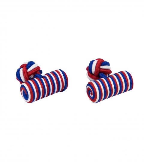 Tricolor cufflinks 