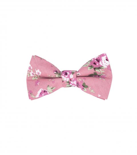 Pink Chianti kids bow tie 
