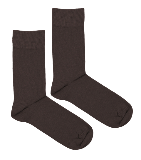 Dark brown socks 