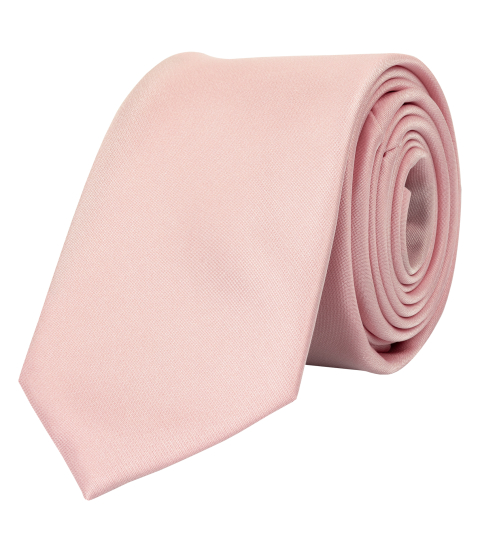 Salmon pink necktie 