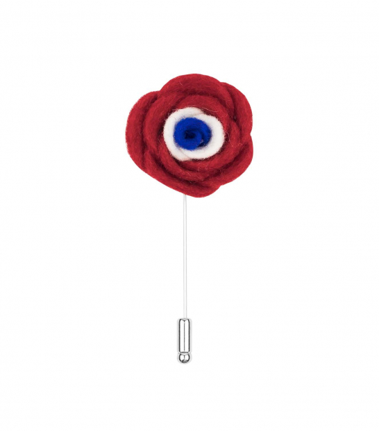 White Rose Lapel Flower Pin – Kruwear Chicago-based Men's, Women's