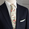 Cream Rosamel necktie