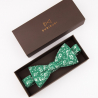 Green Clara bow tie