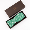 Green Emerald self-tie bow tie