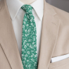 Zelená kravata Emerald