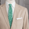 Green Clara necktie