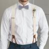 Solid Mauve self-tie bow tie