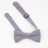 Solid Mauve bow tie