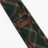 Christmas plaid necktie