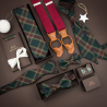 Christmas plaid bow tie