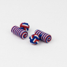 Tricolor cufflinks