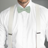 Sage Green knitted bow tie