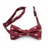 Red shark bow tie