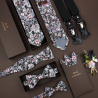 Black Luna necktie set
