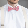 Pink Chianti bow tie