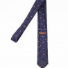 Navy blue planets necktie