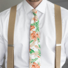 Bílá kravata Cantaloupe