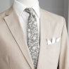 Grey Bruni necktie