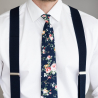 Navy blue Lauren necktie