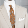 Hnedá kravata Kioni