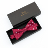 Red Christmas bow tie