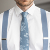 Modrá kravata Robin