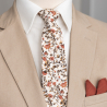 Krémová kravata Everly
