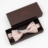Maia bow tie and suspenders set