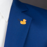 Duck lapel pin