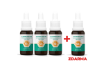 3ks - 12% CBD olej (3600mg) Širokospektrální 10ml + 12% CBD olej (1200mg) ZDARMA