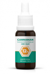 12% CBD širokospektrální olej | 10ml