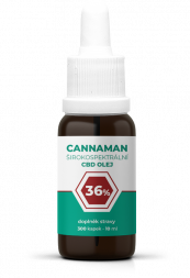 36% CBD širokospektrální olej | 10ml (nejvýhodnější cena na trhu)