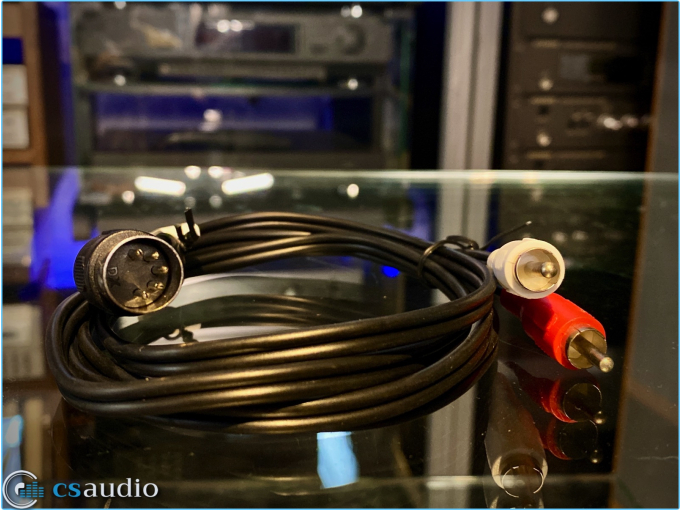 Propojovací kabel DIN5 / 2x RCA cinch 