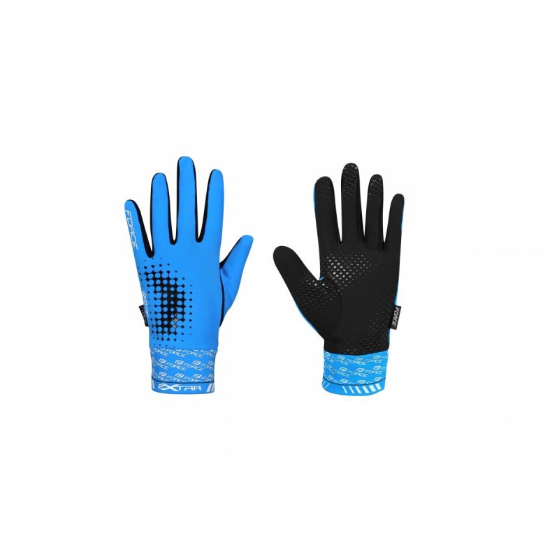 rukavice F EXTRA 17, jaro-podzim, modré L