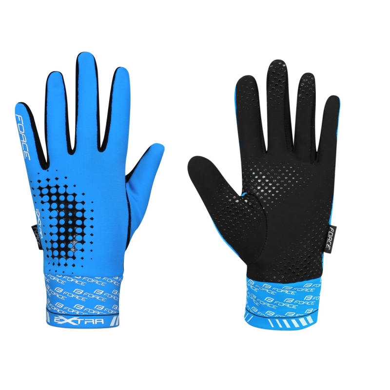 rukavice F EXTRA 17, jaro-podzim, modré M