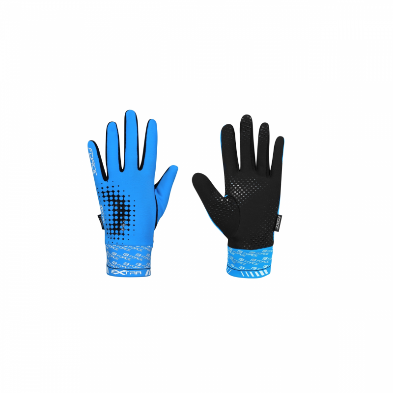 rukavice F EXTRA 17, jaro-podzim, modré L